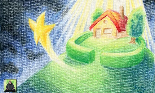 kunstdruck die geburt eines tanzenden sterns