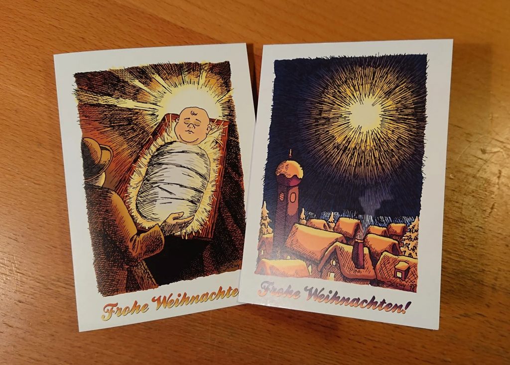 weihnachtskarten von jocky