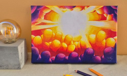 schau aufs licht druck jocky